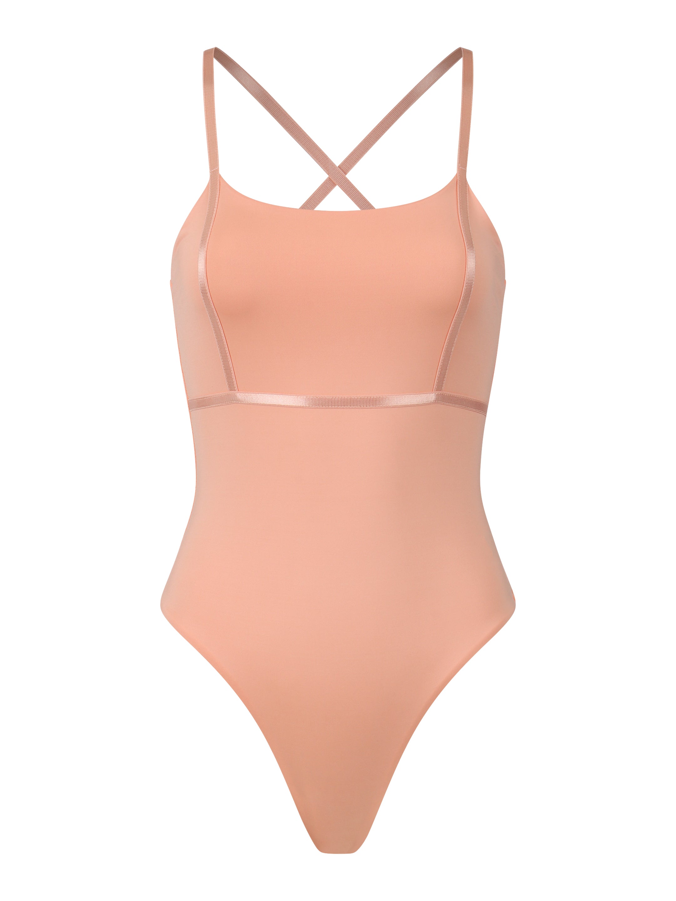 Lovers Petal Pink Hi Waisted Thong