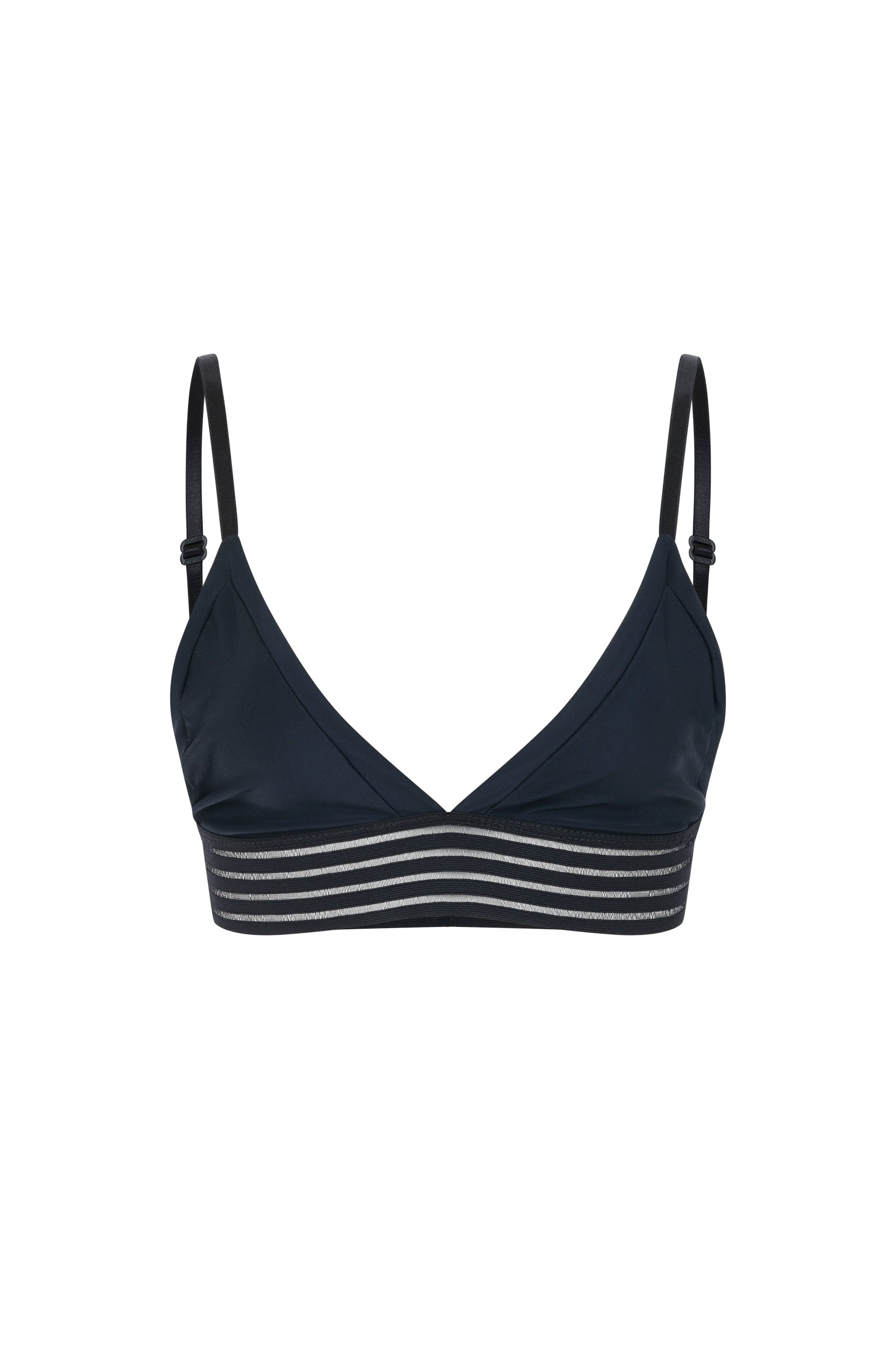 Basic B Bralette in Midnight